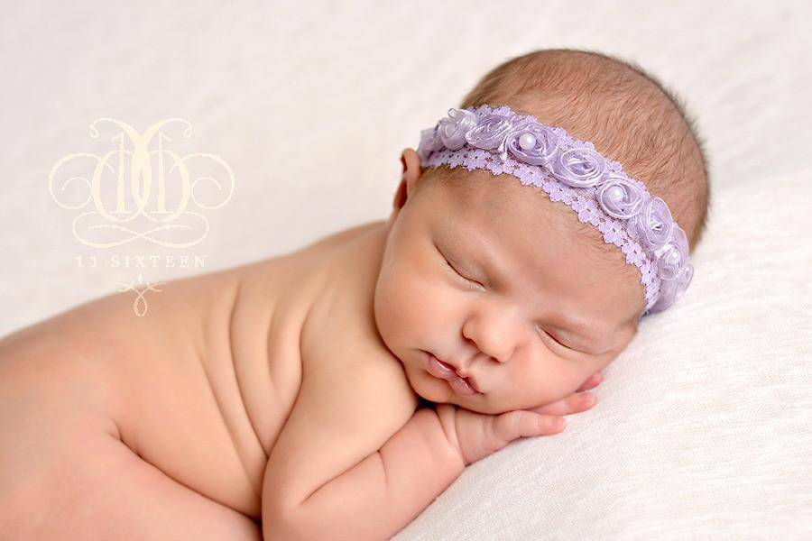 Lavender Pearl Fairy Halo Flower Headband - Beautiful Photo Props