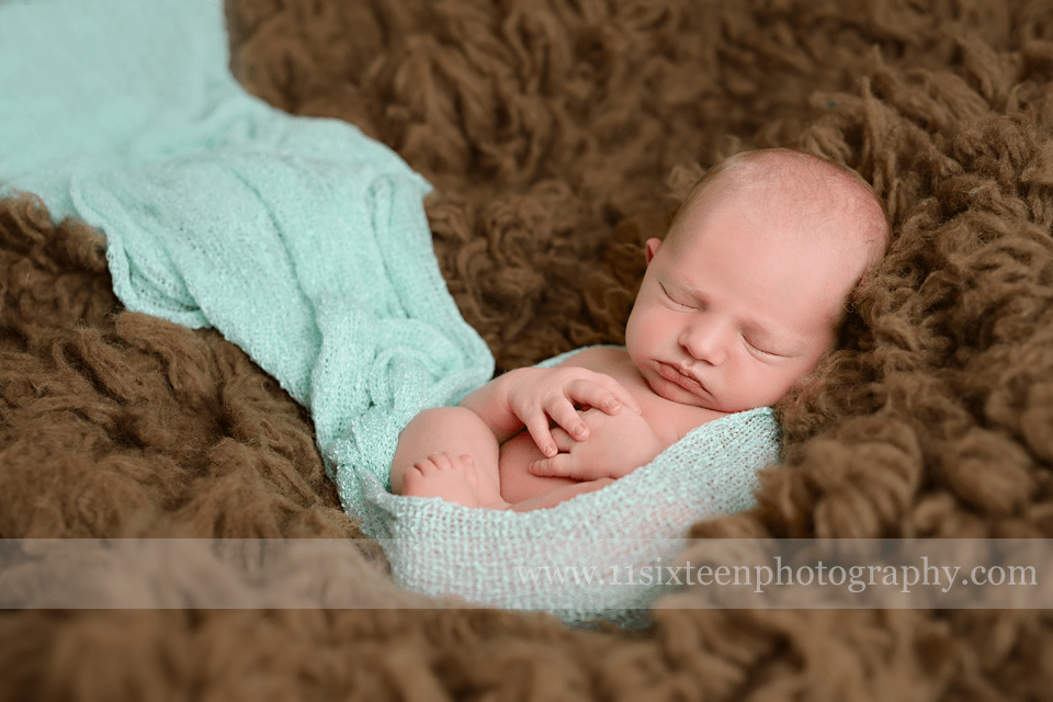 Mint Green Stretch Knit Baby Wrap - Beautiful Photo Props