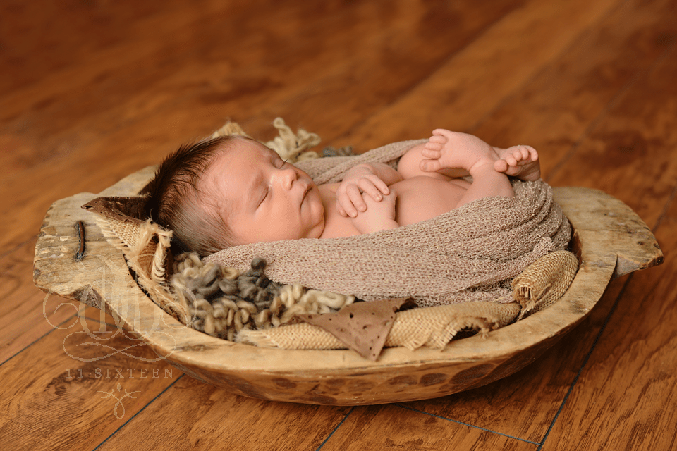 Natural Tan Stretch Knit Baby Wrap - Beautiful Photo Props