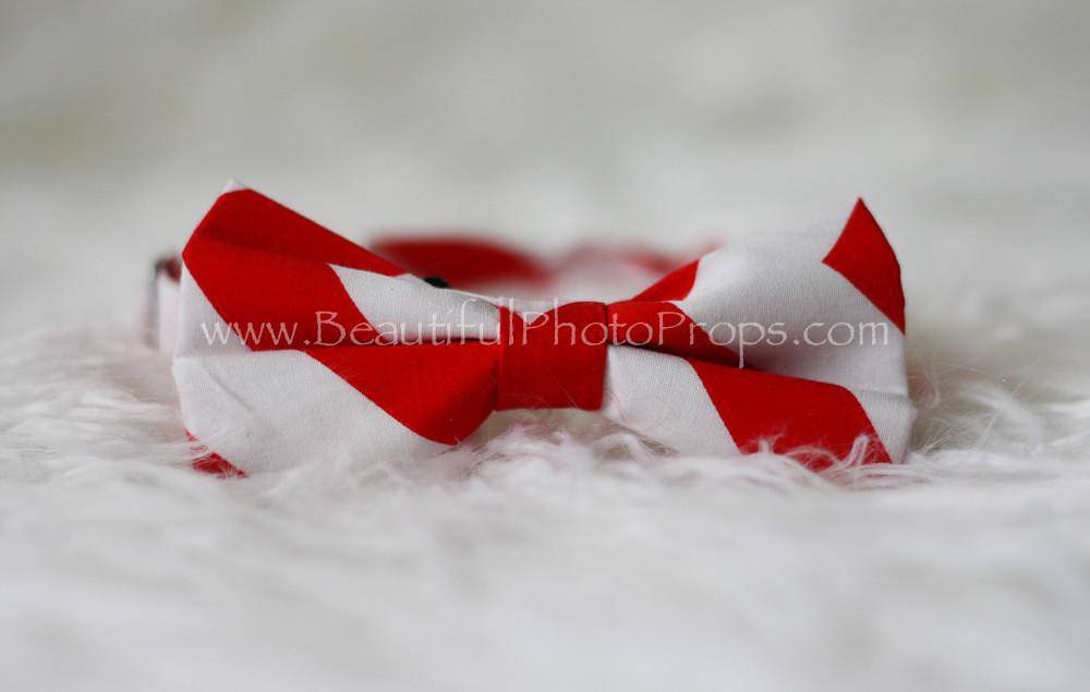 Chevron Bow Tie Newborn Toddler Child - Beautiful Photo Props