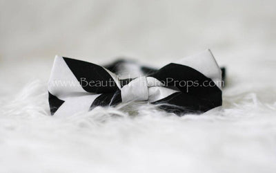 Chevron Bow Tie Newborn Toddler Child - Beautiful Photo Props