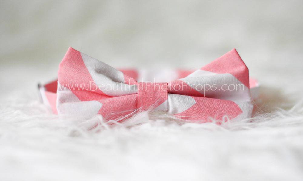 Chevron Bow Tie Newborn Toddler Child - Beautiful Photo Props