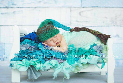 Mint Green Cheesecloth Baby Wrap Cheese Cloth Fabric - Beautiful Photo Props