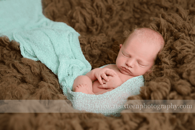 Mint Stretch Knit Baby Wrap - Beautiful Photo Props