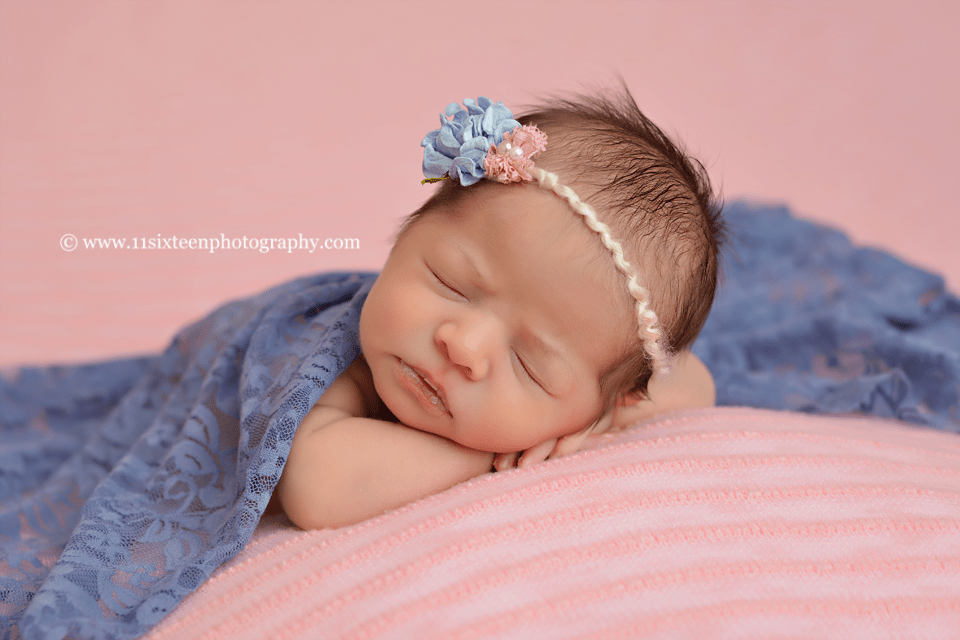 Stretch Lace Wrap in Slate Blue - Beautiful Photo Props