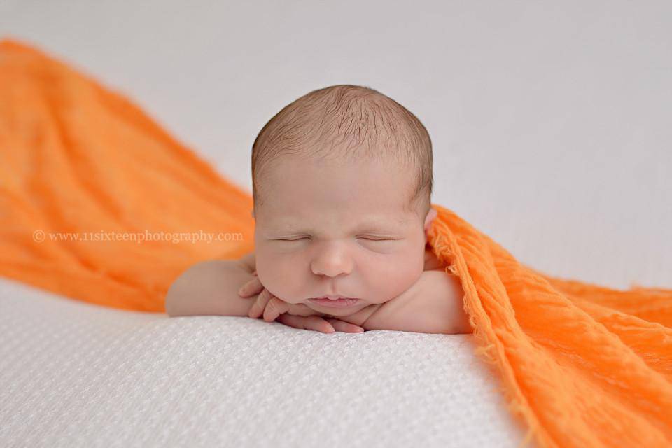 Orange Cheesecloth Newborn Baby Wrap Cheese Cloth - Beautiful Photo Props