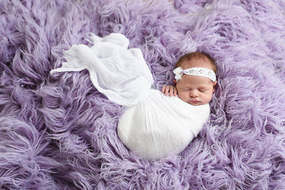 Bright White Cheesecloth Baby Wrap Cheese Cloth - Beautiful Photo Props