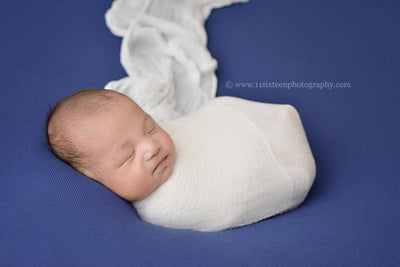 Bright White Cheesecloth Baby Wrap Cheese Cloth - Beautiful Photo Props