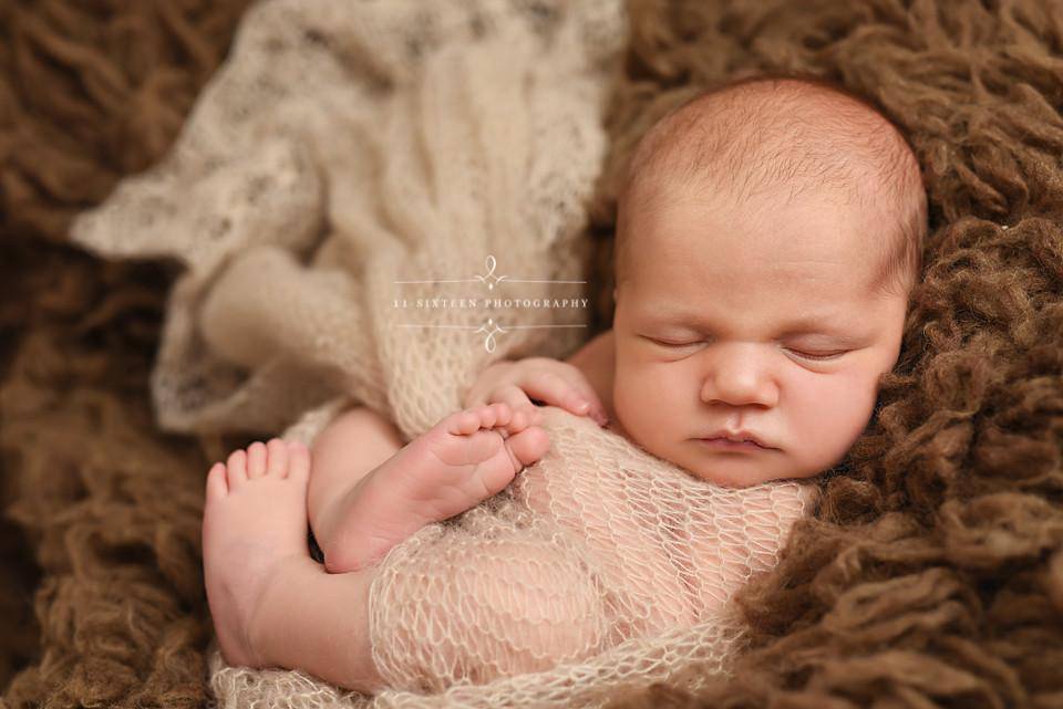 Cream Mohair Knit Baby Wrap - Beautiful Photo Props