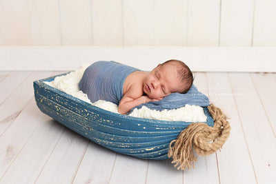 Denim Blue Cheesecloth Baby Wrap Cheese Cloth Fabric - Beautiful Photo Props