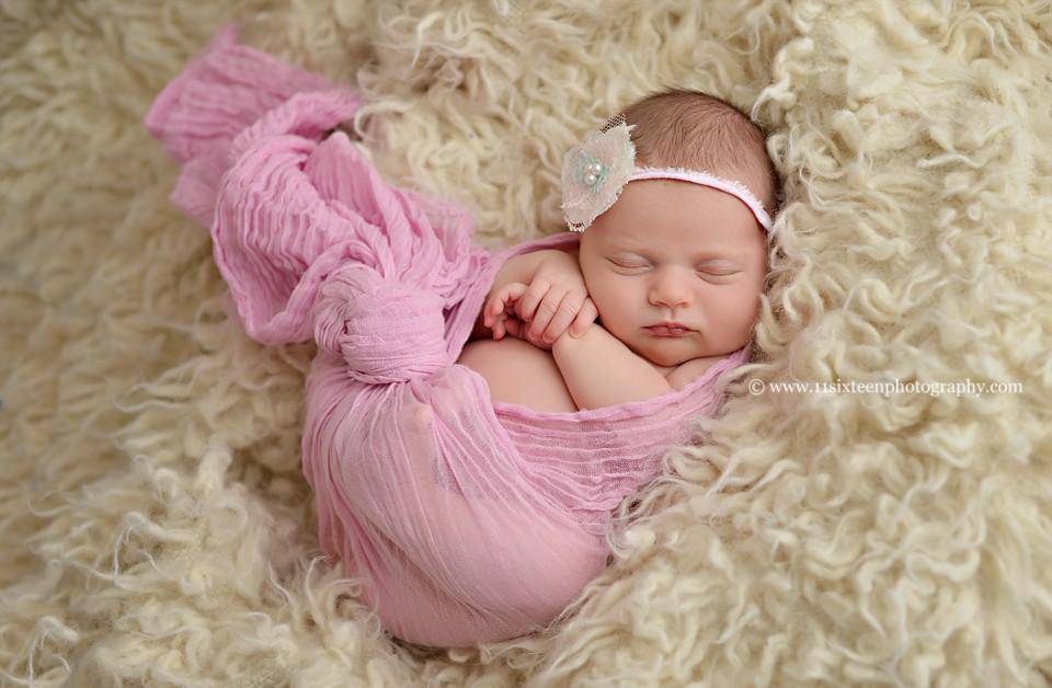 Light Pink Cheesecloth Baby Wrap Cheese Cloth Fabric - Beautiful Photo Props