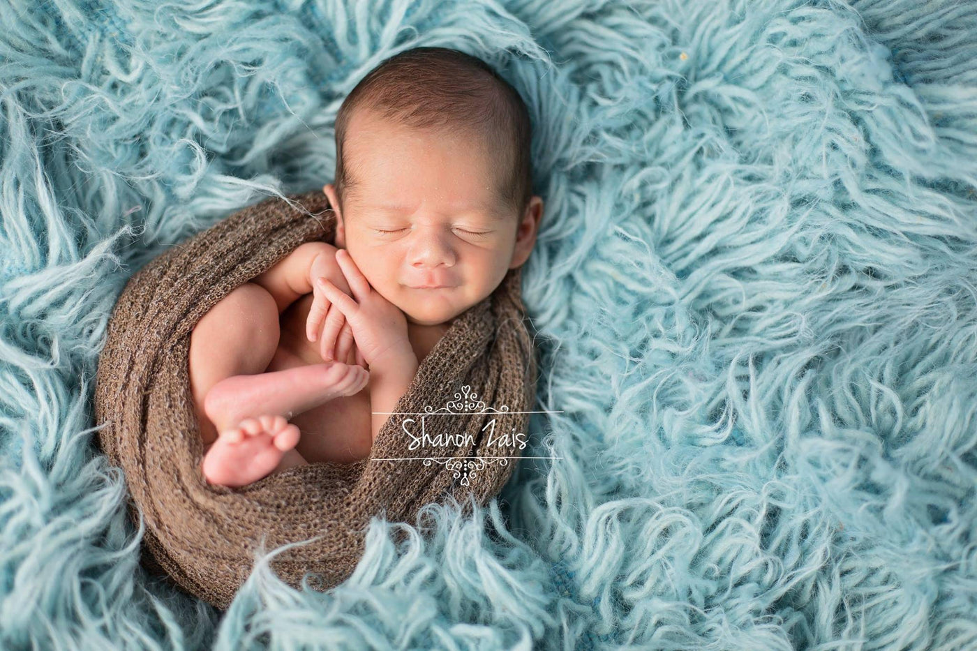 Chocolate Brown Stretch Knit Baby Wrap - Beautiful Photo Props