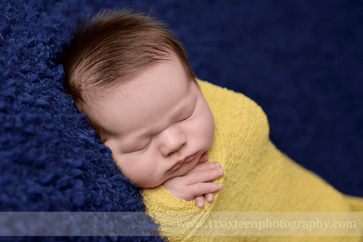Mellow Yellow Stretch Knit Baby Wrap - Beautiful Photo Props