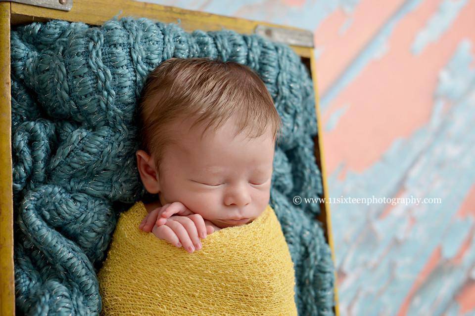 Mellow Yellow Stretch Knit Baby Wrap - Beautiful Photo Props