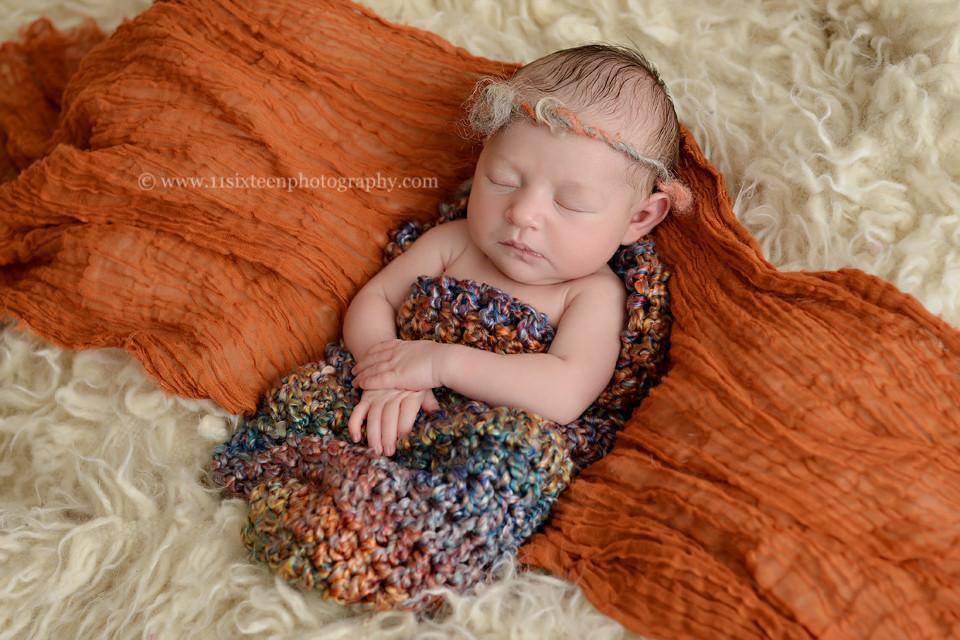 Painted Desert Newborn Baby Cocoon - Beautiful Photo Props