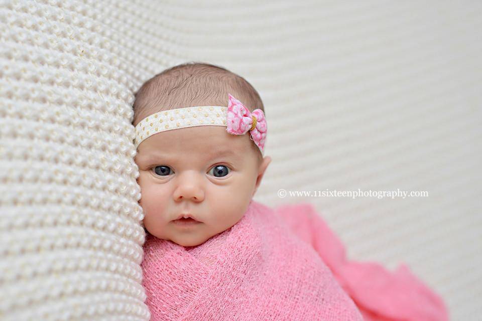 Bubblegum Pink Stretch Knit Baby Wrap - Beautiful Photo Props