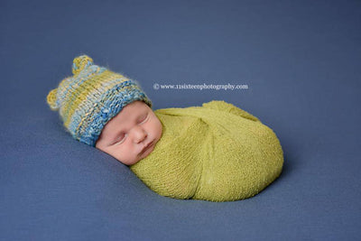 Sage Green Stretch Knit Baby Wrap - Beautiful Photo Props