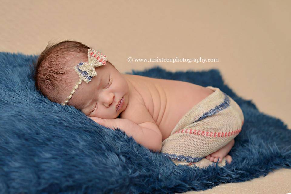 Teal Blue Mongolian Faux Fur Rug Photography Prop Newborn Baby - Beautiful Photo Props