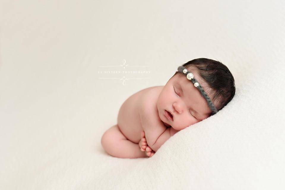 Pewter Gray Triple Pearls Mohair Halo Tieback Headband - Beautiful Photo Props