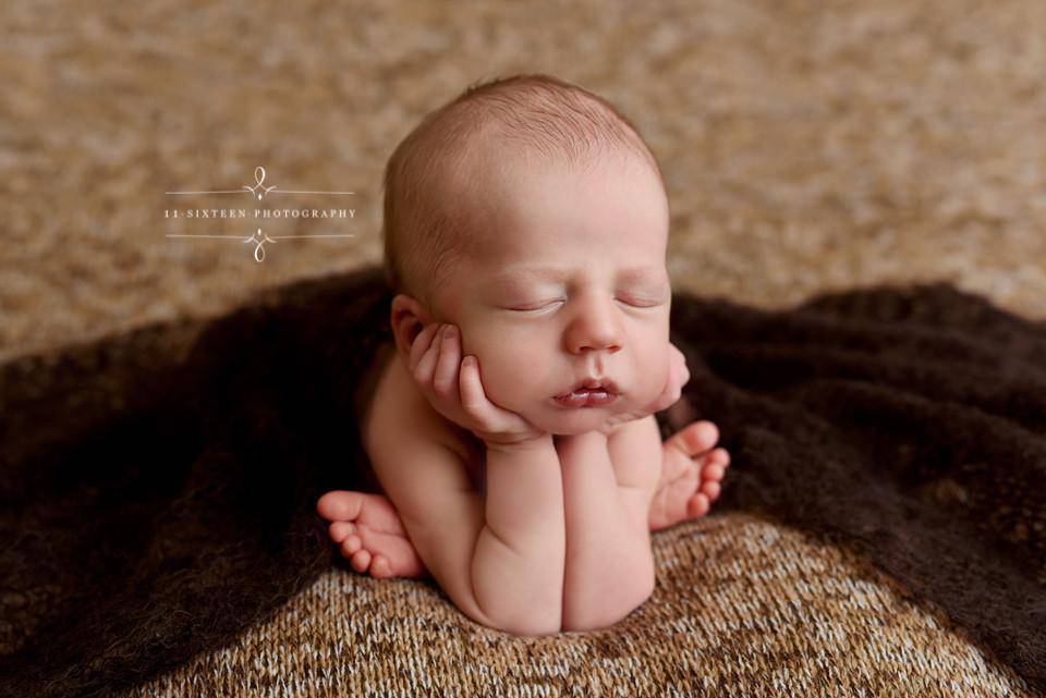 Dark Brown Sunflower Mohair Knit Baby Wrap - Beautiful Photo Props