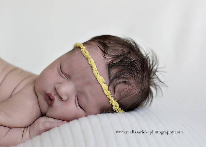 Citron Yellow Tattered Fabric Halo Tieback Headband - Beautiful Photo Props