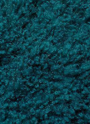 Teal Blue Green Curly Faux Fur Photography Prop Rug - Beautiful Photo Props