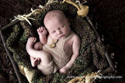 Beige Mohair Button Overalls Pants - Beautiful Photo Props