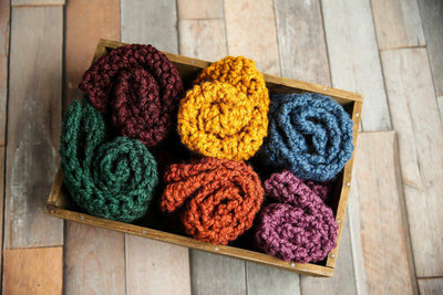 Butterscotch Orange Baby Blanket - Beautiful Photo Props