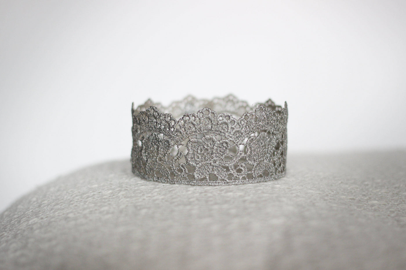 Flora Newborn Lace Baby Crown - Beautiful Photo Props