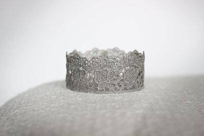 Flora Newborn Lace Baby Crown - Beautiful Photo Props