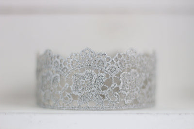 Flora Newborn Lace Baby Crown - Beautiful Photo Props