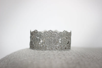 Flora Newborn Lace Baby Crown - Beautiful Photo Props