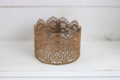 Olivia Newborn Lace Baby Crown - Beautiful Photo Props