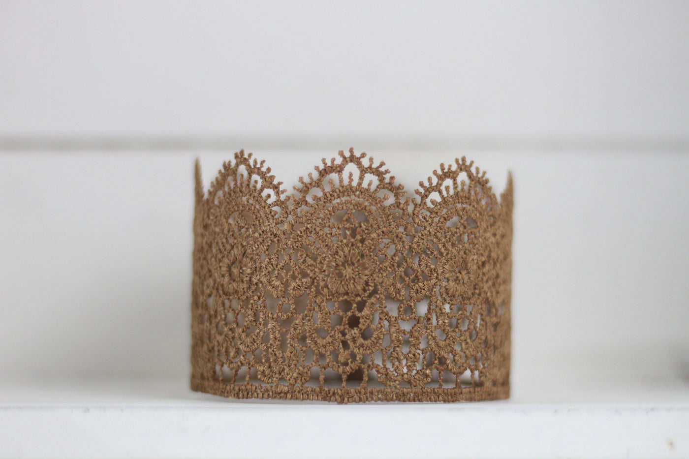 Olivia Newborn Lace Baby Crown - Beautiful Photo Props