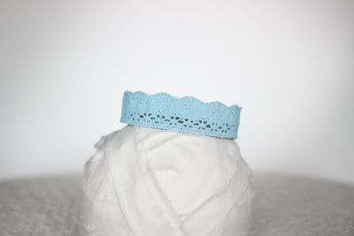 William Newborn Lace Baby Crown - Beautiful Photo Props