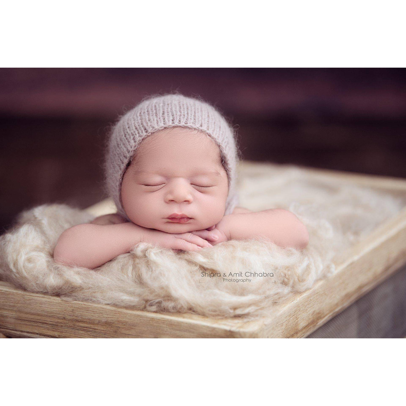 Tan Newborn Fluff Cloud Basket Filler Nest Stuffer - Beautiful Photo Props