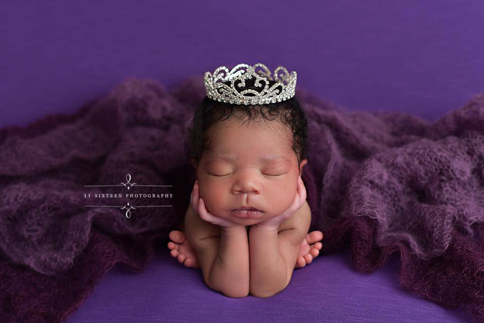 SET Eggplant and Purple Sunflower Mohair Knit Baby Wraps - Beautiful Photo Props