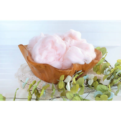 Cotton Candy Pink Newborn Fluff Cloud Basket Filler Nest Stuffer - Beautiful Photo Props