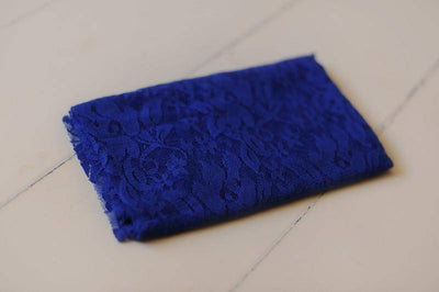 Stretch Lace Wrap in Royal Blue - Beautiful Photo Props