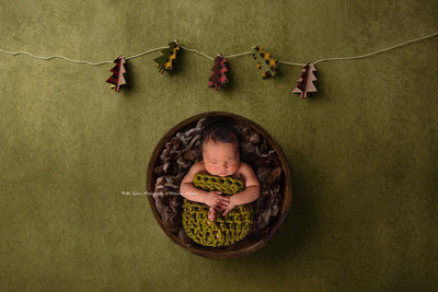 Lemongrass Green Newborn Cocoon - Beautiful Photo Props