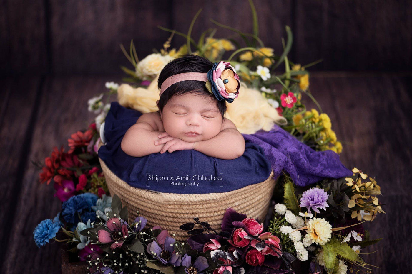 Sunflower Yellow Newborn Fluff Cloud Basket Filler Nest Stuffer - Beautiful Photo Props