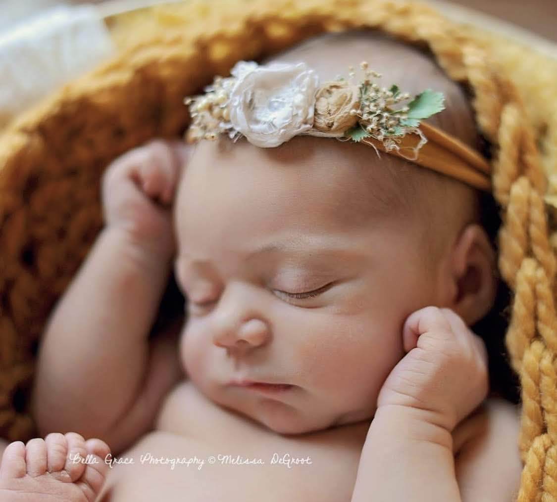 Mustard Yellow Chunky Baby Bowl - Beautiful Photo Props