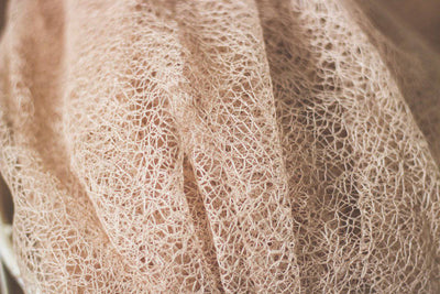 Whisper Knit Newborn Baby Wrap in Beige - Beautiful Photo Props