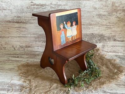 Americana Newborn Vintage Wooden School Desk - Beautiful Photo Props