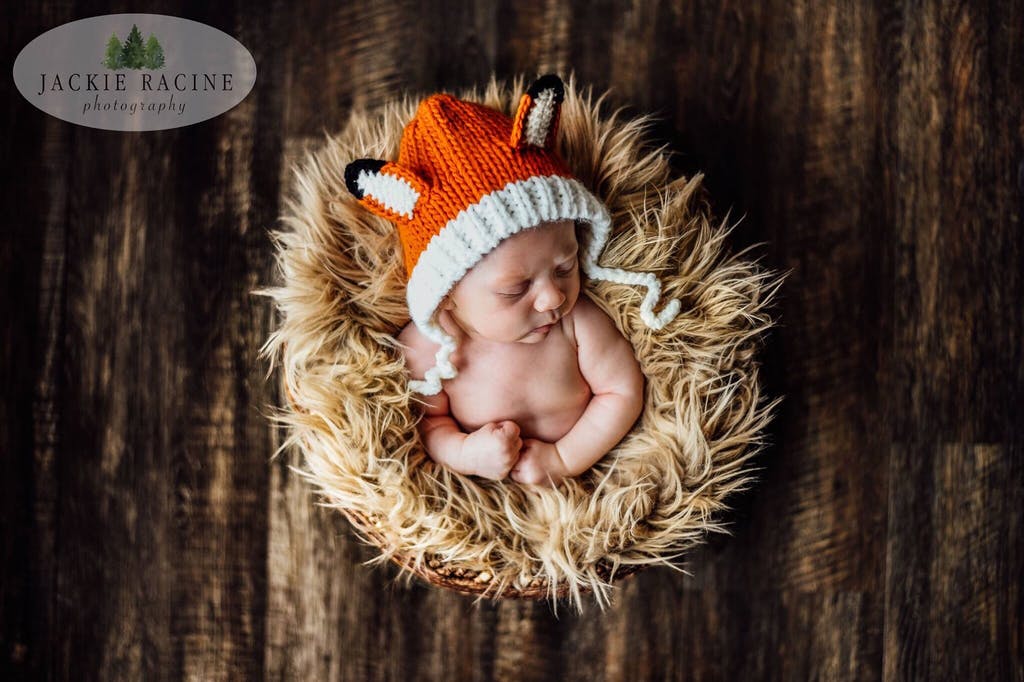 Light Brown Mongolian Faux Fur Rug Photography Prop Newborn Baby - Beautiful Photo Props