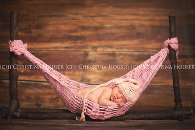 Barley Brown Newborn Hammock Pod - Beautiful Photo Props